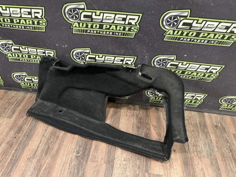 2020 BMW M4 F82 REAR RIGHT TRUNK SIDE TRIM 7467122-01 51 16 7 467 122