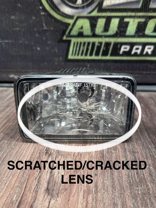 2015-2019 FORD F-150 LEFT RIGHT FOG LIGHT LAMP OEM *LENS SCRATCHED UP*