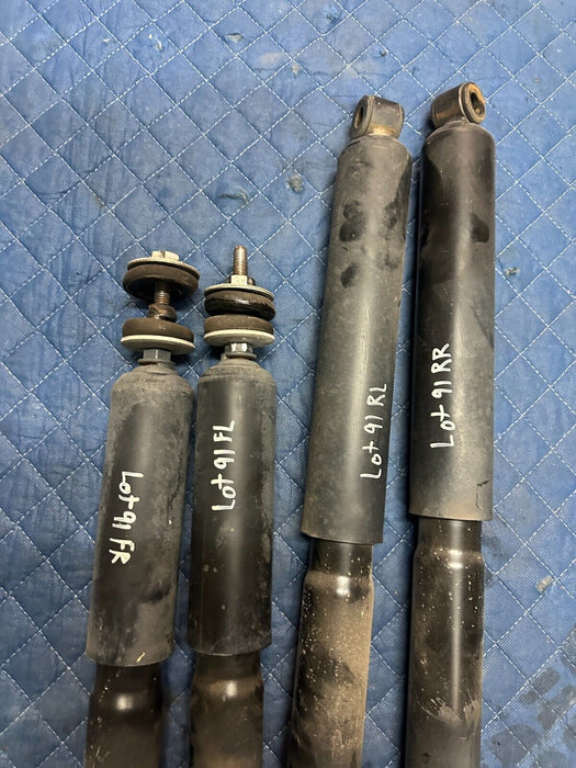 2020 2021 2022 FORD F450 FRONT REAR LEFT RIGHT SHOCKS STRUTS OEM LC3C 18080 TD