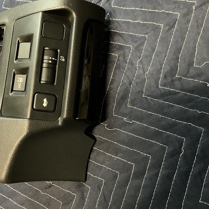2015-2017 SUBARU WRX STI OEM LOWER LEFT DASH TRIM TRUNK HDLGHT LVL
