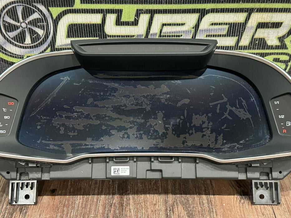 2021 AUDI R8 INSTRUMENT GAUGE CLUSTER SPEEDOMETER OEM *WATER DAMAGE* 14K MILES