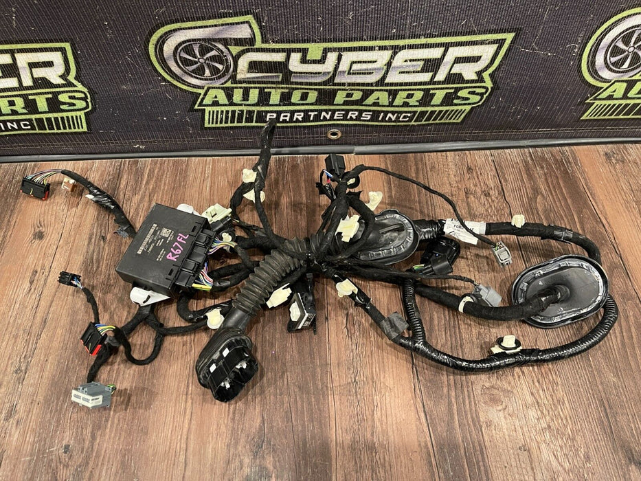 2021 FORD F450 FRONT DRIVER LEFT LH DOOR WIRING HARNESS OEM