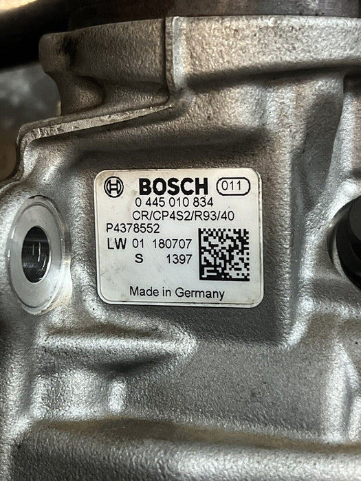 2018 NISSAN TITAN XD PRO-4X CUMMINS HIGH PRESSURE DIESEL INJECTION PUMP CP4 OEM