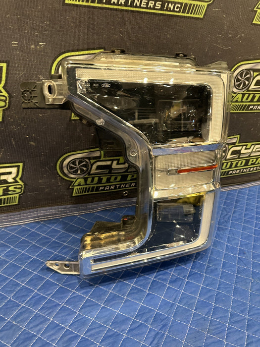 2020-2022 FORD F250 F350 F450 PASSENGER RIGHT LED HEADLIGHT OEM *RESIDUE #5*