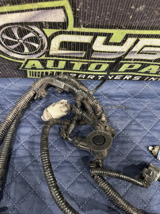 2017-2019 FORD F250 F350 F450 REAR BUMPER PARKING SENSOR HARNESS ~DAMAGE~ OEM