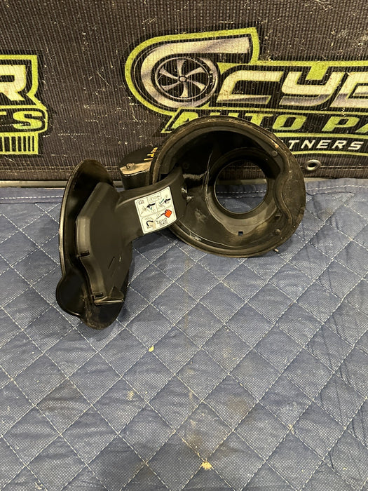 2019 FORD F150 3.5L RAPTOR BLACK FUEL GAS DOOR LID CAP OEM