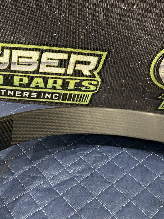 2014 AUDI R8 DASH DASHBOARD CARBON FIBER COVER FRAME 423 857 171 A OEM ~SCUFFS~