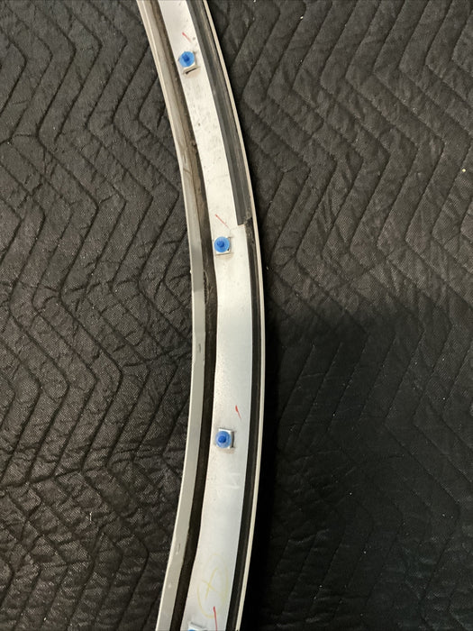 2014 INFINITI Q60 G37 EXTERIOR A PILLAR TRIM WHITE PASSENGER OEM 09-15
