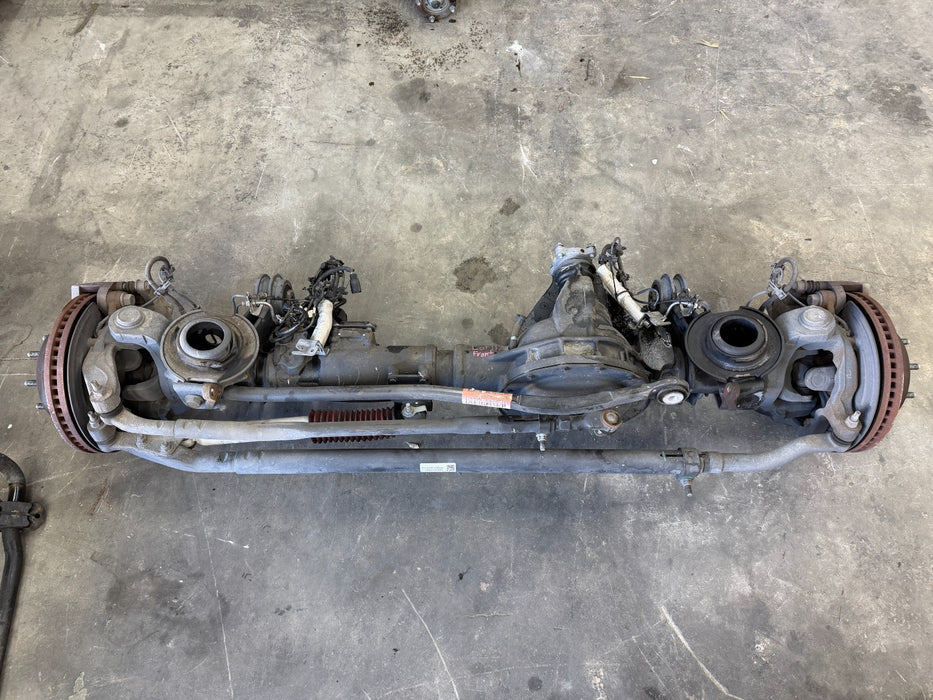 2021 RAM 2500 3500 3.73 FRONT AXLE 4X4 58K MILES 2019-2024 COMPLETE WITH ARMS