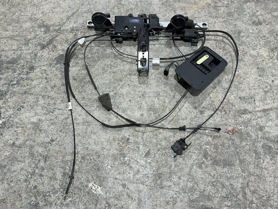 2017 AUDI R8 FRONT HOOD FRUNK RELEASE CABLE ASSEMBLY OEM