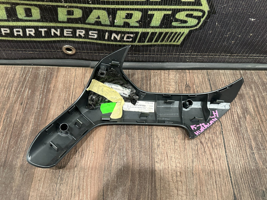 2015-2019 LAMBORGHINI HURACAN LEFT DOOR PANEL HANDLE TRIM W CARBON OEM 4T0867171