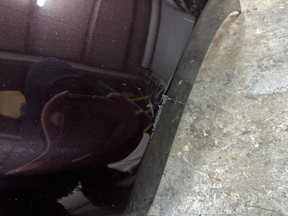 2010 NISSAN 370Z FRONT BUMPER COVER BLACK CHERRY *NAG OEM ~MINOR WEAR/SCRATCHES~