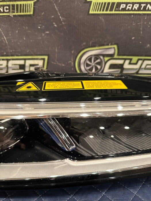 2017 2018 AUDI R8 PASSENGER HEADLIGHT LASER COMPLETE W/ MODULES OEM GENUINE