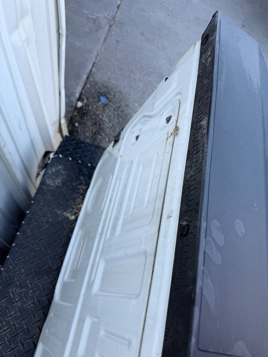 2023-2025 FORD F250 F350 FORD WHITE TAILGATE OEM *MINOR FLAWS 3,7*