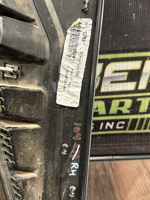 2023-2024 FORD F350 PASSENGER RIGHT CHROME FENDER BADGE EMBLEM OEM