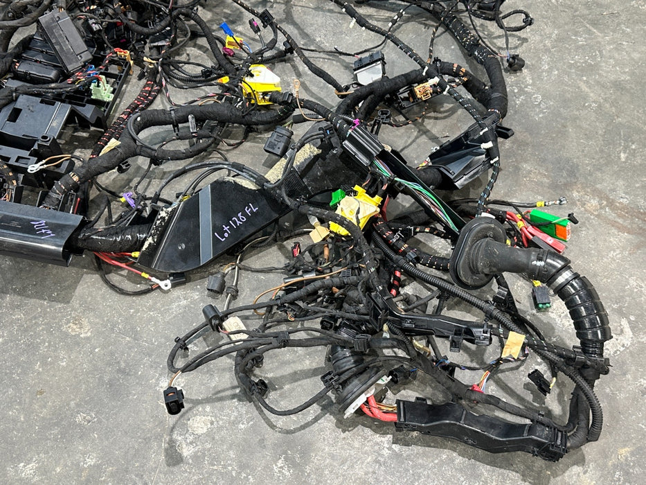 2017 AUDI R8 SPYDER MAIN CHASSIS INTERIOR WIRING HARNESS OEM