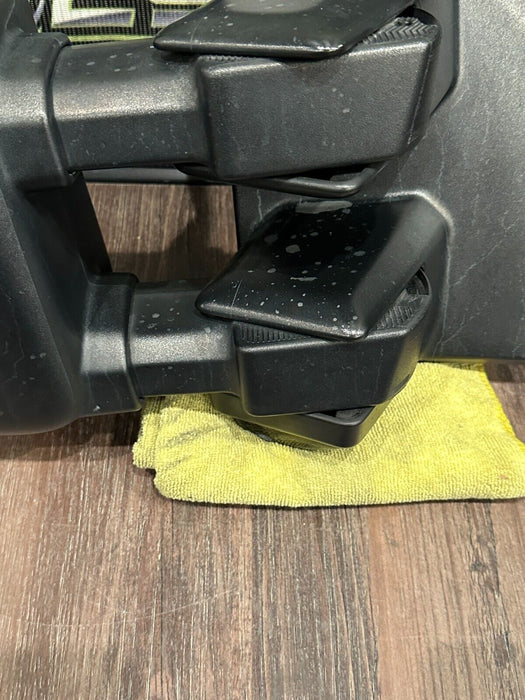 2017-19 FORD F250 F350 F450 RIGHT TOW MIRROR MET WHITE CAP W CAMERA OEM *STREAKS