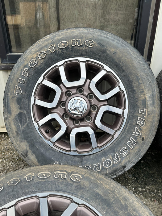 2022 DODGE RAM 2500 3500 SRW WHEELS RIMS TIRES 275/70 R18 OEM