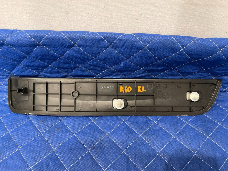 2017 INFINITI Q50 RED SPORT REAR LEFT RIGHT KICK PLATES OEM *MINOR SCRATCHES*