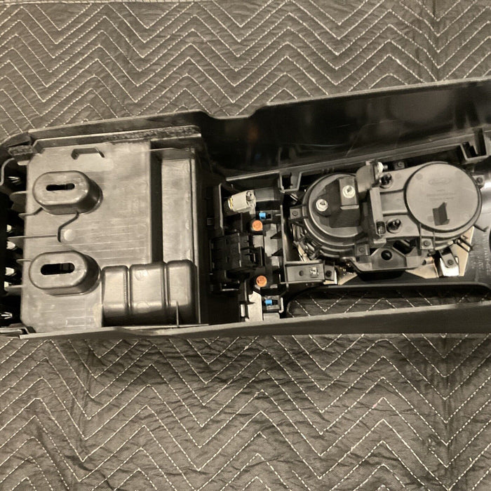 2016 FORD SHELBY GT350 CENTER CONSOLE ASSEMBLY OEM STORAGE ARM REST CUP HOLDER