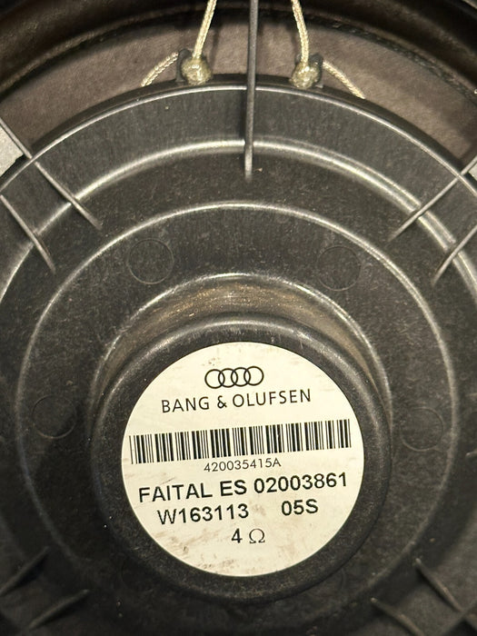 2014 AUDI R8 B&O BANG & OLUFSEN RIGHT DOOR SPEAKER OEM 420 035 415 A
