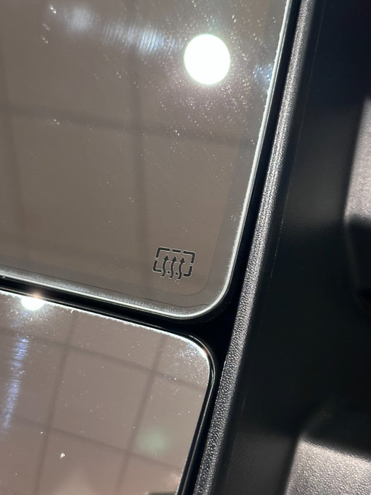 2017 NISSAN TITAN XD RESERVE LEFT CHROME MIRROR W CAMERA OEM 96302 EZ92A