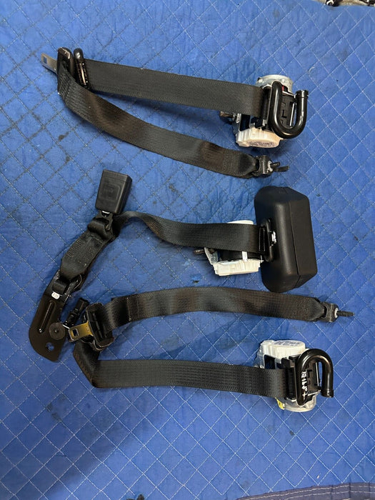 2020 2021 2022 FORD F250 F350 F450 PLATINUM REAR RIGHT LEFT SEATBELTS BLACK OEM