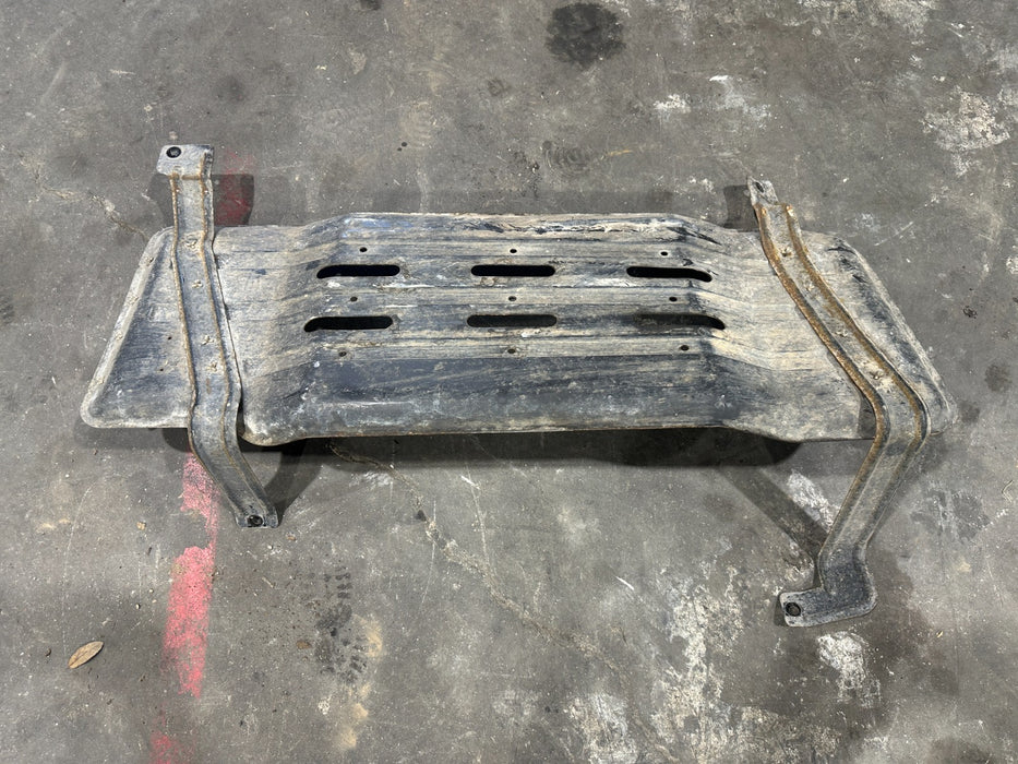 2017 NISSAN TITAN XD PRO 4X FUEL TANK SKID PLATE OEM