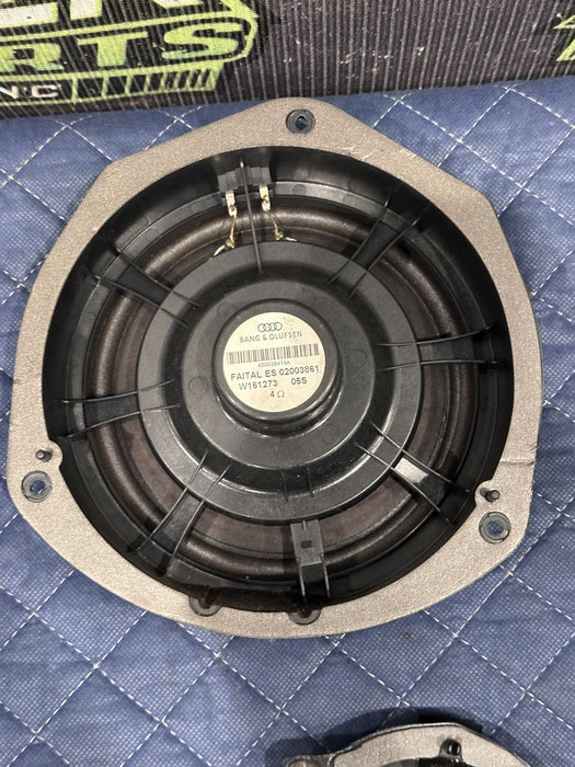 2014 AUDI R8 B&O BANG & OLUFSEN LEFT RIGHT DOOR SPEAKERS SET OEM 420 035 415 A