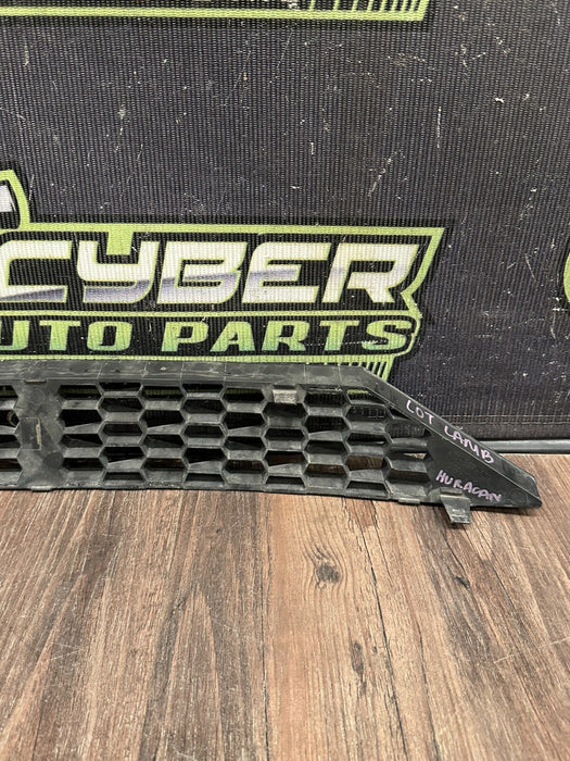 2015 LAMBORGHINI HURACAN LP610 FRONT BUMPER CENTER MIDDLE GRILLE OEM 4T0-807-639