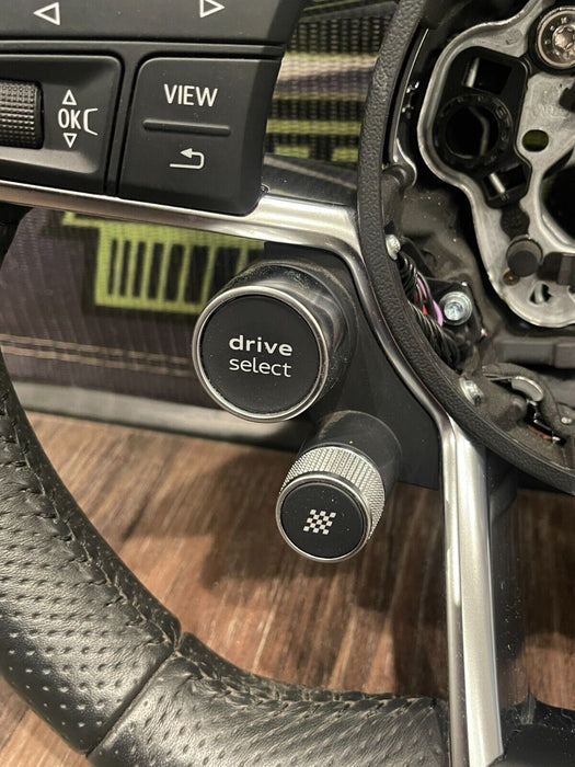 2017 2018 AUDI R8 PLUS STEERING WHEEL ASSEMBLY OEM GENUINE 20K MILES