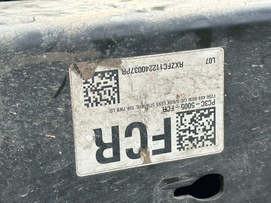 2023 2024 FORD F250 F350 PICKUP CREW CAB DIESEL FRAME SHORT WHEEL BASE 160"