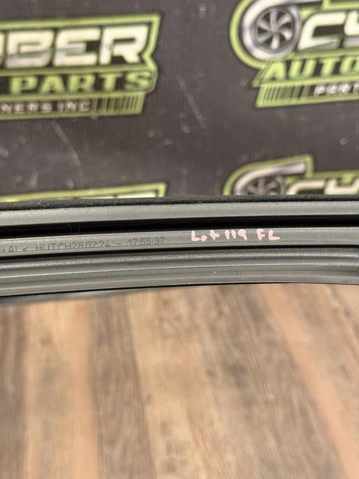 2024 BMW M3 M4 G80 G82 FRONT LEFT DOOR SEAL OEM 7407403
