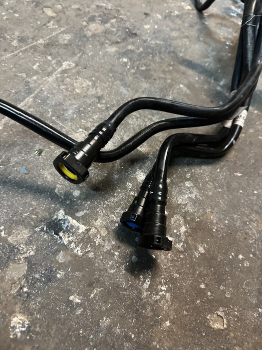 2017 2018 2019 FORD F350 6.7 DIESEL FUEL LINES HOSE TUBES (4PC) 34 GALLON OEM