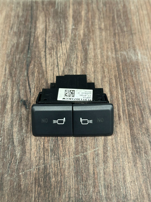 2017-2019 FORD F250 F350 F450 MIRROR LED LIGHT LAMP CONTROL BUTTONS OEM