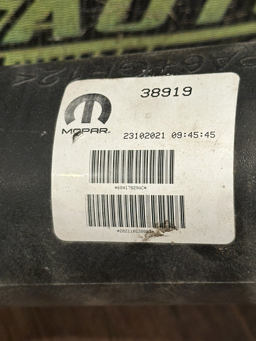 2022 DODGE RAM 2500 3500 LEFT CHARGE AIR COOLER DUCT OEM 68417829AC