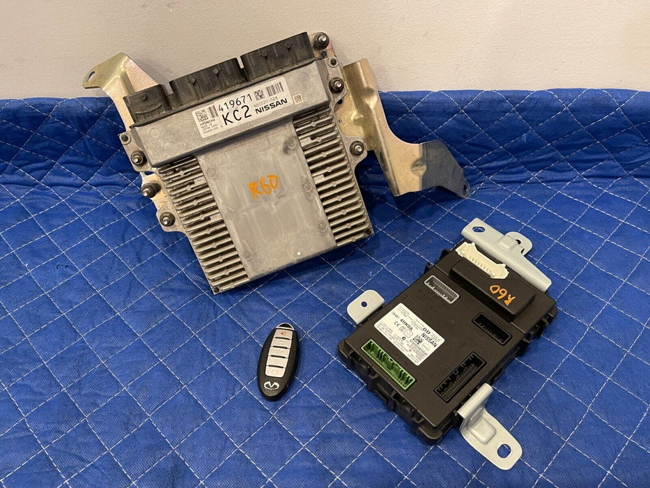 2017 INFINITI Q50 RED SPORT ECU BCM COMPUTER CONTROL MODULES & KEY FOB OEM