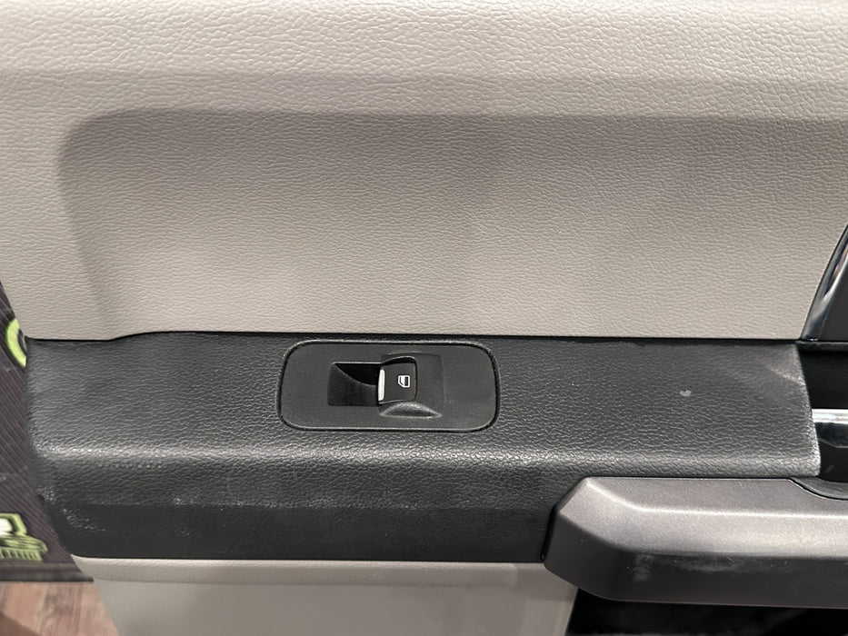 2017 FORD F250 F350 F450 XLT REAR PASSENGER RIGHT DOOR PANEL OEM *WEARS/READ*