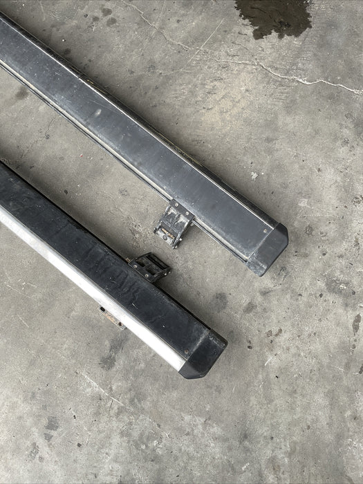 2017 2018 2019 FORD F250 F350 F450 OEM POWER RUNNING BOARDS PAIR LH RH~DENTS~