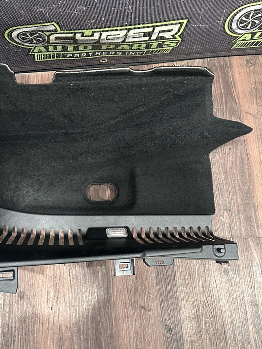 2015 JAGUAR F TYPE PASSENGER RIGHT TRUNK QUARTER PANEL TRIM OEM EX53 45422 BE8