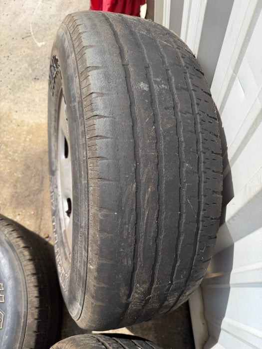 FORD F150 17X7.5 STEEL SPARE WHEELS RIMS TIRES OEM