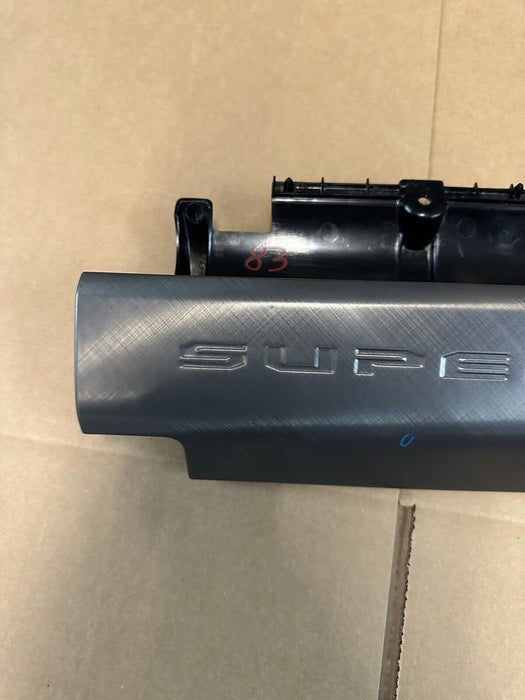 2017-2019 FORD F250 F350 LIMITED SUPER DUTY UPPER PLATINUM GLOVE BOX OEM *DENTS*