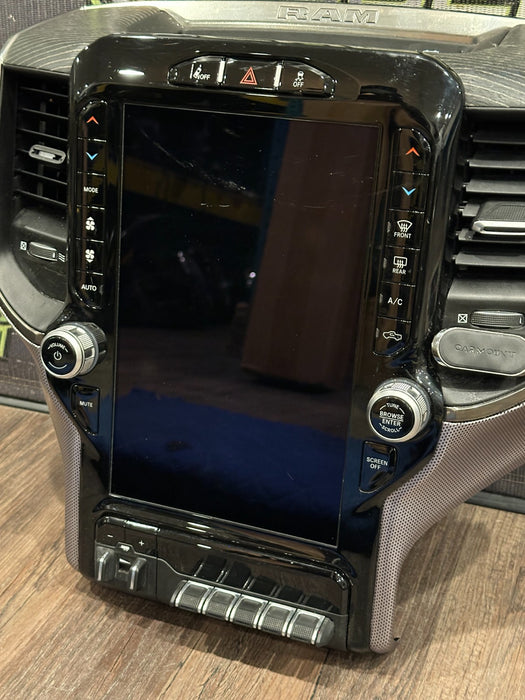 2022 DODGE RAM 2500 3500 LIMITED SCREEN W APIM MODULE OEM *COSMETIC FLAW 12*