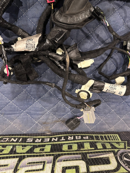 2021 FORD F450 FRONT PASSENGER RIGHT RH DOOR WIRING HARNESS OEM
