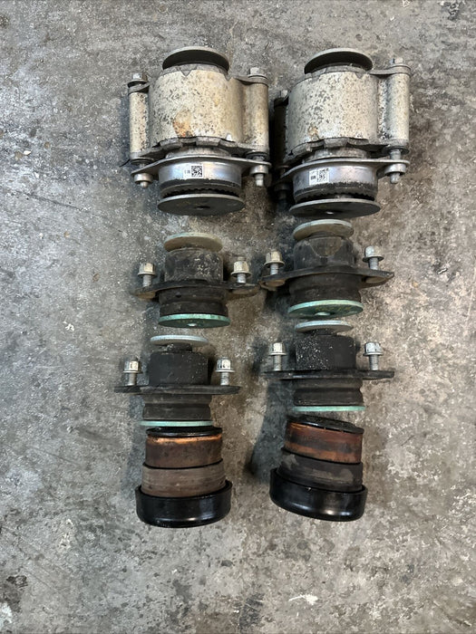 2020 2021 2022 FORD F350 F450 BODY CAB MOUNTS FULL PAIR SET OEM (8)