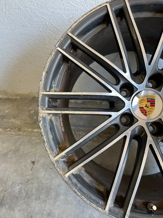 2017 Porsche 718 Boxster S 20X8.5 RIM 982601025F OEM *DAMAGE, BEND*