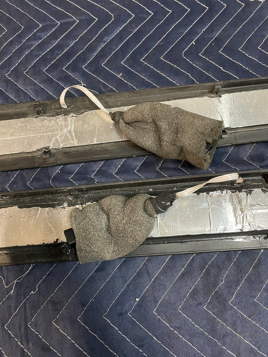 2017 AUDI R8 V10 KICK PLATE PANELS LEFT & RIGHT SIDE OEM