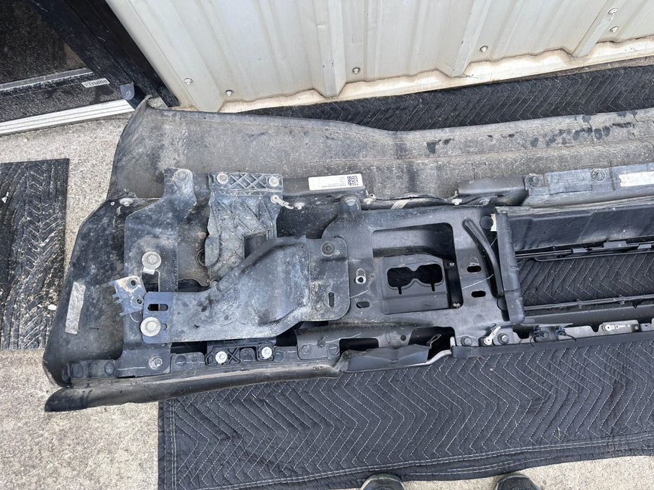 2023 2024 2025 FORD F250 F350 FRONT BUMPER ASSEMBLY DARK BRONZE ~PAINT SCRATCH~