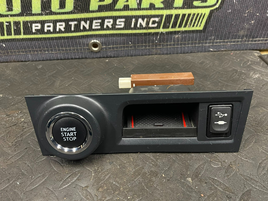 2017 SUBARU BRZ START/ STOP BUTTON W/ STORAGE & USB OEM 2018 2019