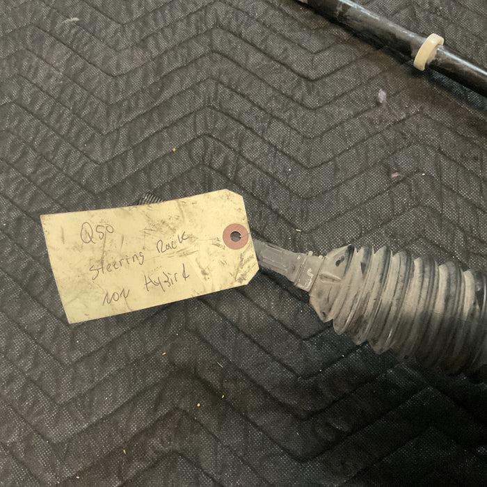 2014 INFINITI Q50 NON-HYBRID POWER STEERING RACK & PINION OEM